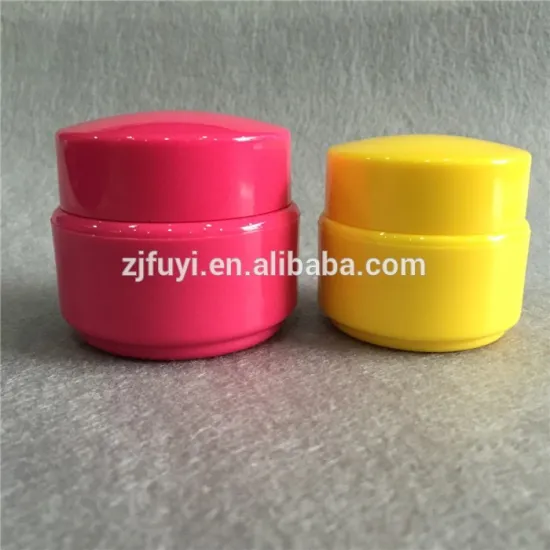 Customizable color acrylic cosmetic empty packaging jar