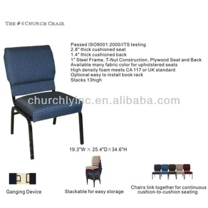 church chair/church chairs/church pew