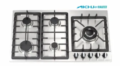 Online Gas Stove Five Burners Gas Stove