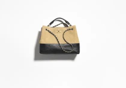 Two-Tone Shopping Bag