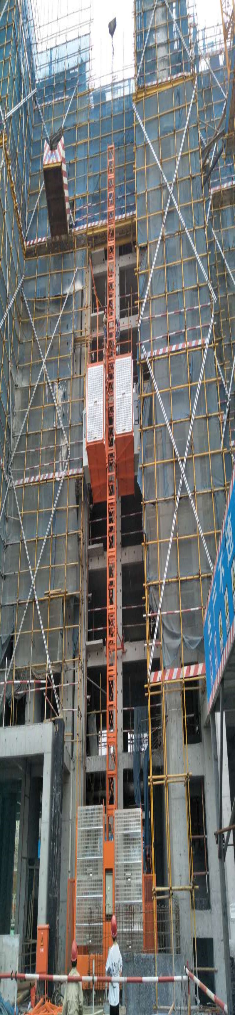 Machine d'ascenseur de construction de levage de construction