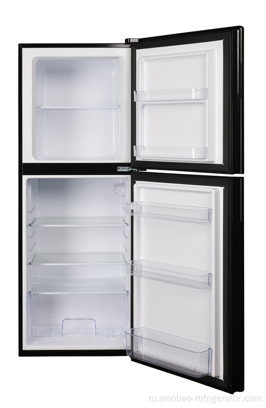 Двухдверный холодильник с верхней морозильной камерой для быстрой заморозки WD-210F