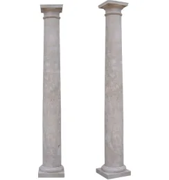 High quality garden decor sand/marble  stone column