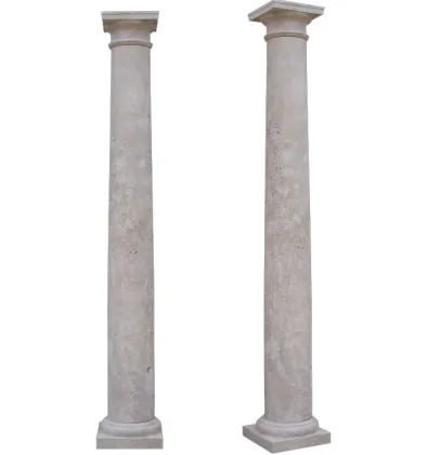 High quality garden decor sand/marble  stone column