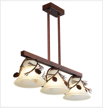 Zhongshan Factory 3 Light Bell Type Crystal Lamp Shade Pendant Lighting for Dining Room