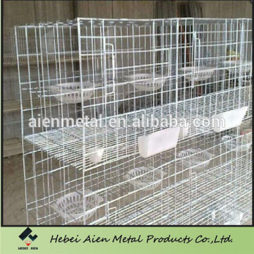 welded galvanized pigeon cage