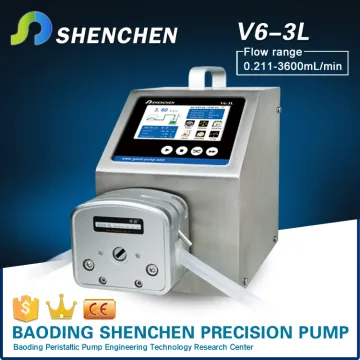 Speed regulation Automatic Peristaltic Pump Viscous Fluid Filling