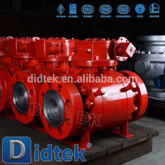 Forged Metal to Metal Seated Trunnion Ball Valve