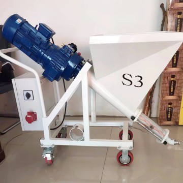 High Efficiency Spray Machine for Plaster Application in New Construction