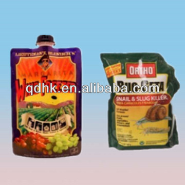 Gravure printing fruit spout bags