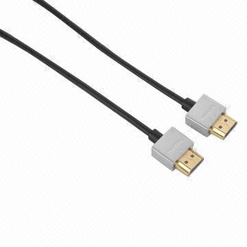 Super Slim HDMI Cable with Ethernet AM-AM Flat with Redmere Aluminum Housing