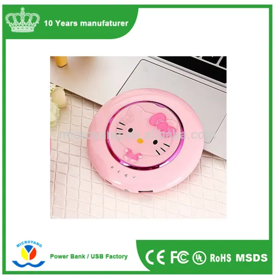 Shenzhen Portable Beauty Gift Hello Kitty Mirror Power Bank 4500mAh