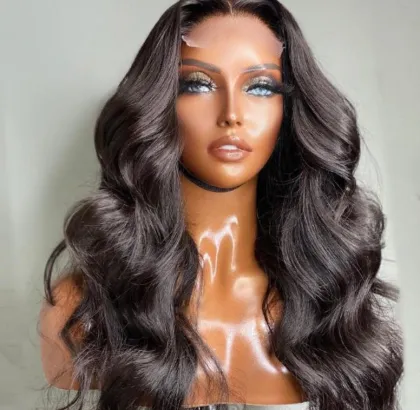 whosale Peruvian Human Hair Lace Wigs Transparent HD Lace Wigs For Black Women Full Lace Wigs Hair Extensions