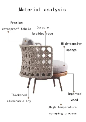 Outdoor Courtyard Waterproof Sunscreen Outdoor sofa