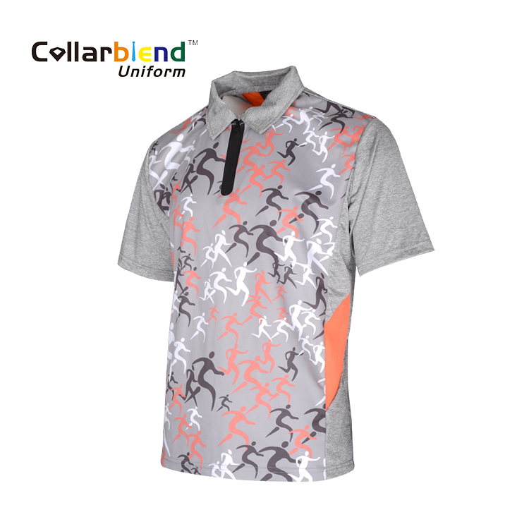 Uniforme personnalisé de tshirt de sublimation d&#39;usure d&#39;activité