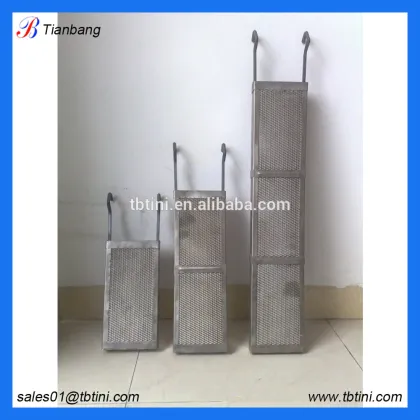 ShaanXi Baoji Titanium mesh bucket price for swimming pool