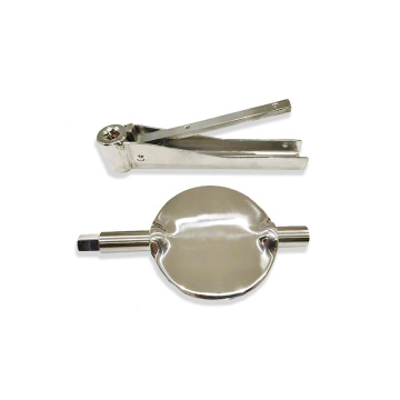 Butterfly valve parts extrusion handle