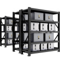 Prateleiras de metal prateleiras de armazenamento industrial rack