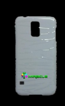 Cheap blank sublimation 3D phone case for Samsung S5