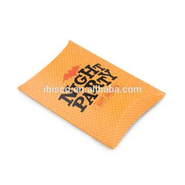 Professional custom printed kraft paper pillow boxes wholesale