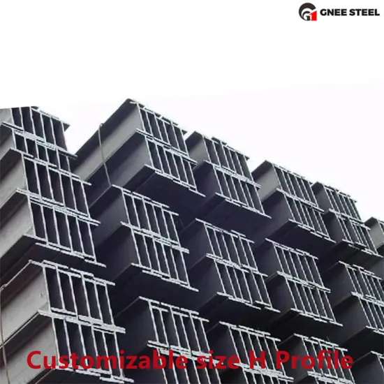S235jr Q235 Hot Rolled Structure H Beam Carbon Steel H Beam Price Customized Structural Steel I Beam