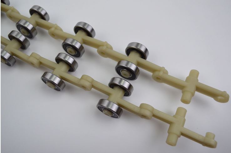 Sch****** Cadena de inversión para escaleras mecánicas 17 pares de rodillos Horquilla simple Sch****** Escalator Reversing Chain 17 pair rollers Single Fork