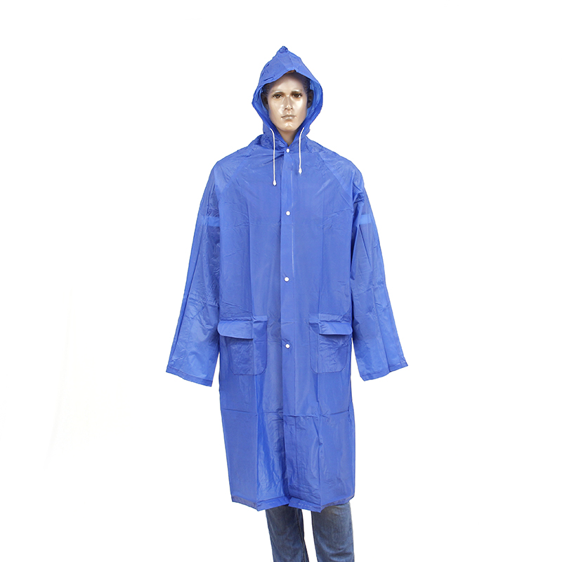 مصنع بيع قابلة لإعادة الاستخدام معطف واق من المطر الطويل