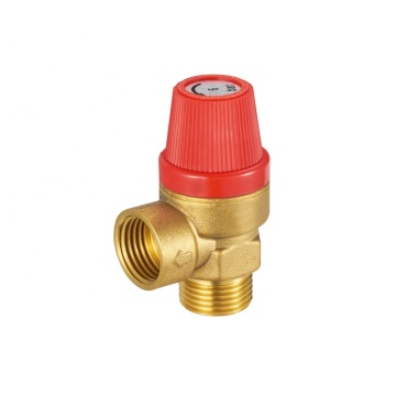 Brass Pressure Safety Relief Valve for Heating System (1/2\" & 3/4\") - BJ41002