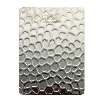 Revestimento colorido em aço inoxidável 7