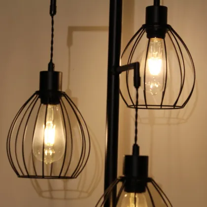 wrought iron floor lamp