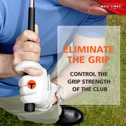 Magic Grip Sticker: Golf Grip Trainer and Swing Aid