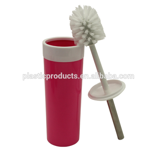 Modern long handle ROSE toilet brush with holders