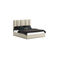 Muebles de diseño de cama doble de lujo