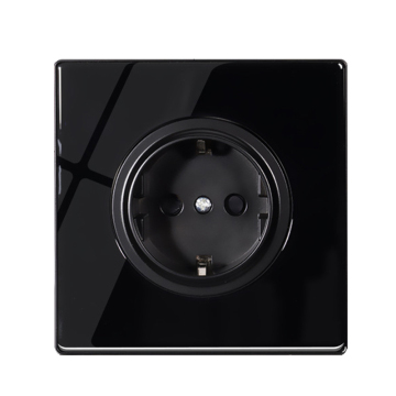 US/UK/UE Universal 220V Electric Tempered Glass Switch &amp; Sockets for Piano Keyboard Lights