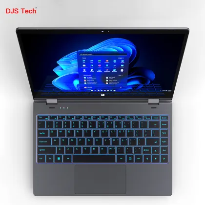 Flexibly Foldable Touchscreen Laptop