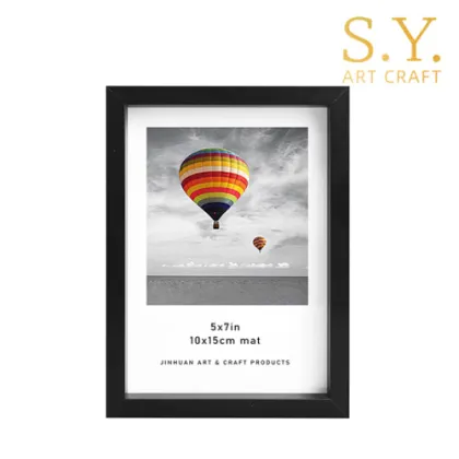 Elegant Sleek Black Photo Frame for Home Decor