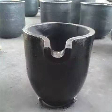 Silicon Carbide Pot Copper Melting Crucible with Spout