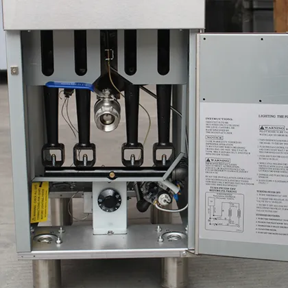 ETL certified commercial deep fryer