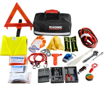 Risen New Type Multipurpose Car Emergency Safety Kit with Car Jump Starter Roadside First Aid Kit