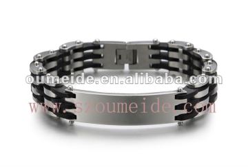OEM/ODM Metal Factory Black Titanium Balance Bracelet