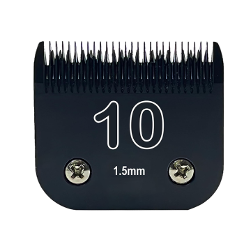 Ceramic A5 Clipper Dog Grooming Blades - Professional Black 10# 1.5mm