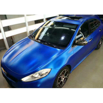 Blue Pearl Metallic Chrome Car Color Chaning Vinyl Wrap Film