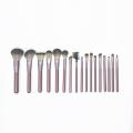 17 PCS grand ensemble de brosses de maquillage professionnel