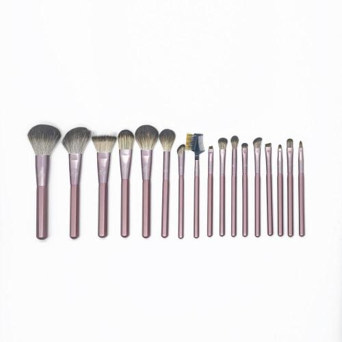 17 PCS grande conjunto de pincéis de maquiagem profissional