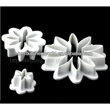 2014 NEW DESIGNS 3 Pcs Flower Shape Fondant Tools CAKE TOOLS