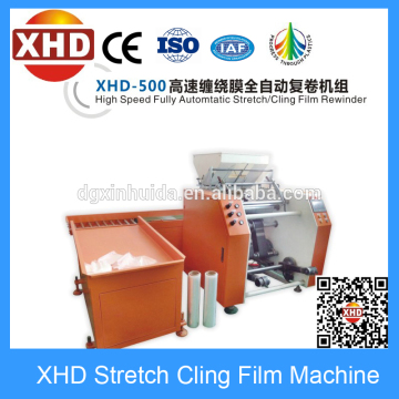 Full Auto Stretch Film Rewinding Machine