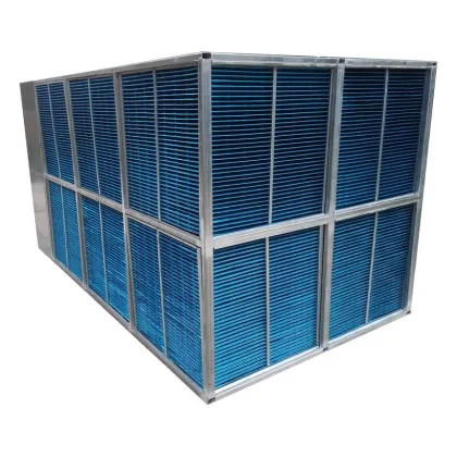 Crossflow Ventilation System with 0.13mm Aluminum Foil Sensible Heat Exchanger