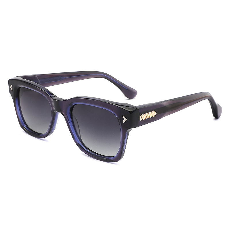 Arrow - Accent Square Acetate Sunglasses