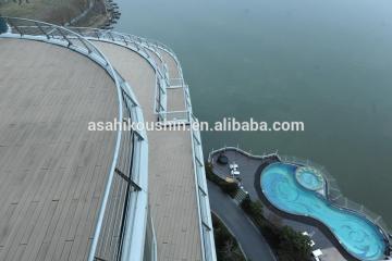 Wood Plastic Composite WPC Decking Solid