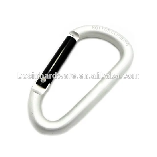 Fashion High Quality Metal Carabiner D Ring